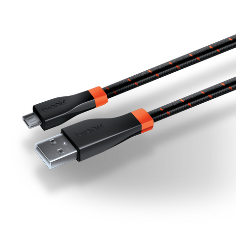 Bionik LYNX charge cable for PS4 connector heads
