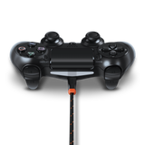 Bionik LYNX charge cable for PS4 charging controller straight view