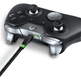 Bionik LYNX charge cable for Xbox One charging controller angle view