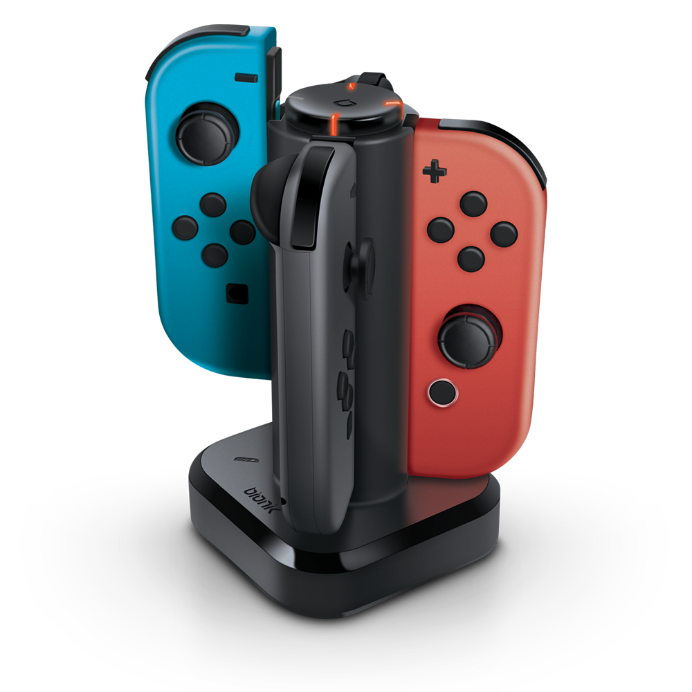 Tetra Power quad port charging dock for joy con controllers