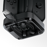Tetra Power charge dock for four Joy-Con controllers showing cable management system