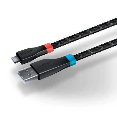 Bionik LYNX charge cable for Nintendo Switch connector tips
