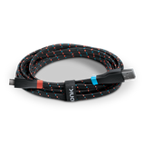Bionik LYNX charge cable for Nintendo Switch wrapped up
