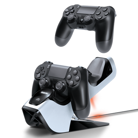 Power Stand™ by Bionik™ for PS4 controllers front angle view