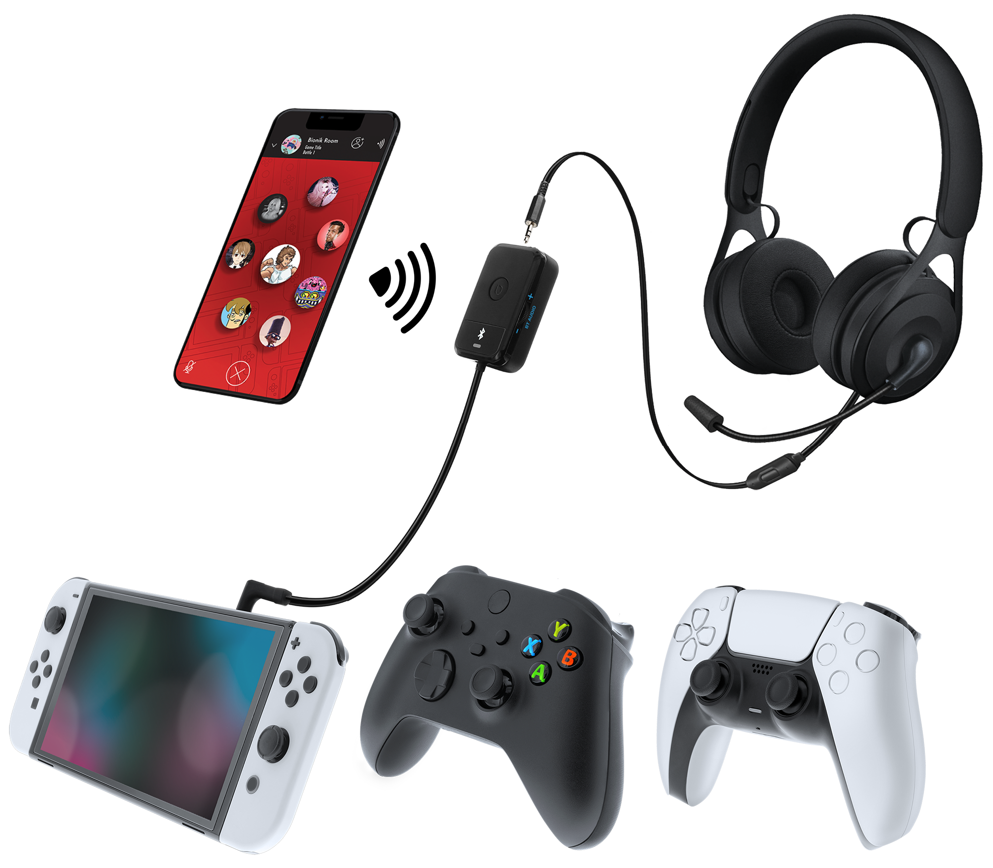 Headset chat mixer xbox one sale